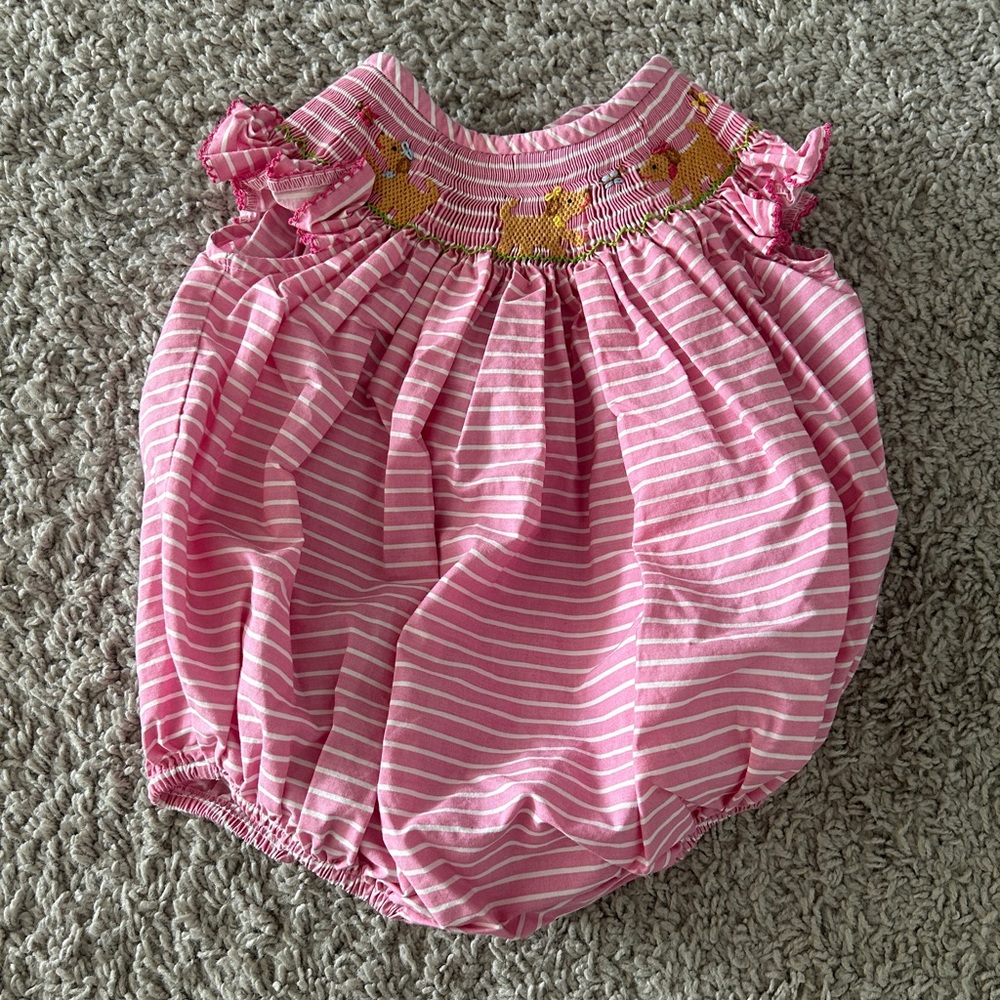 Smocked Bubble Puppies